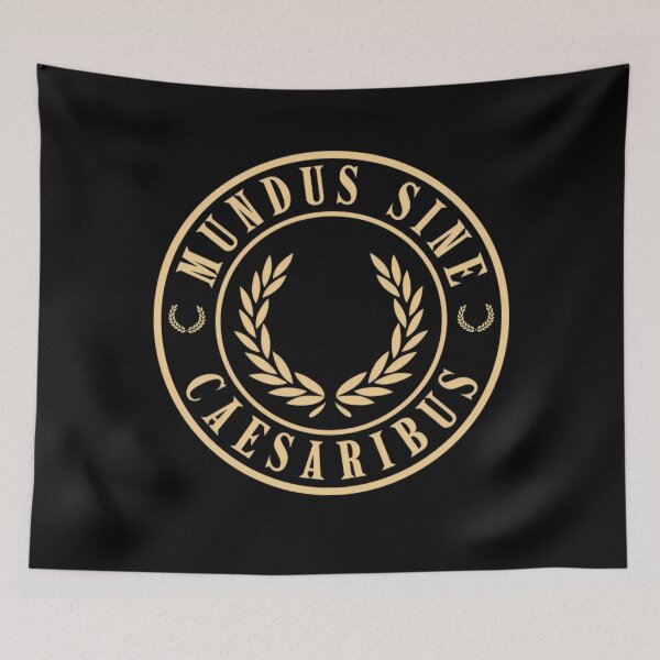 Item preview, Retro Funny Vintage Retro Mundus Sine Caesaribus designed and sold by Shaun-Arts.