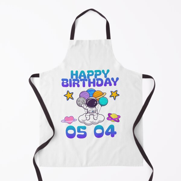 Item preview, Happy Birthday 0504 Astronaut Space Theme designed and sold by Chillspire.