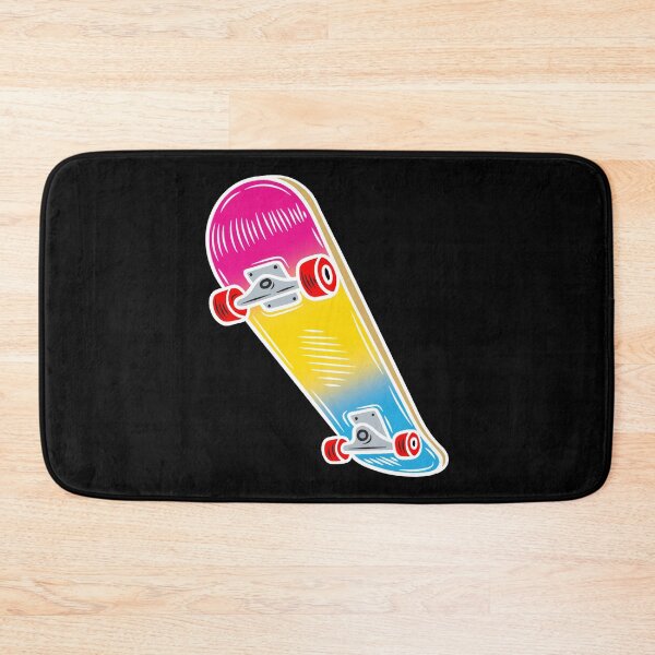 Item preview, Colorful Pansexual Pride Skateboard – Pan Skater Art designed and sold by Travelslightly.