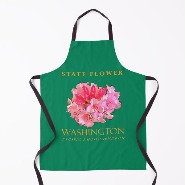 Item preview, Washington Territory Flower The Pacific Rhododendron designed and sold by taiche.