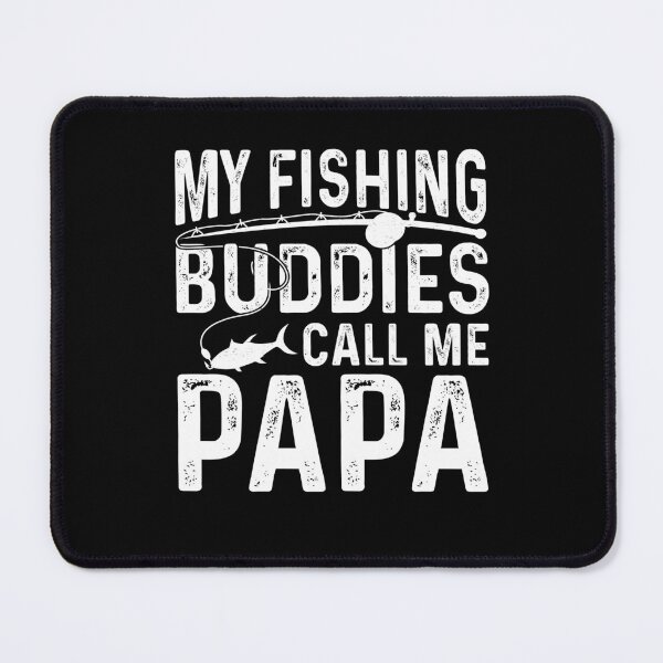 Item preview, Vintage My Fishing Buddies Call Me Papa T-Shirt | Funny Grandpa Fishing Gift designed and sold by PRINYOS.
