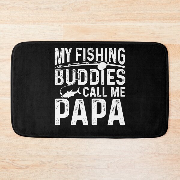 Item preview, Vintage My Fishing Buddies Call Me Papa T-Shirt | Funny Grandpa Fishing Gift designed and sold by PRINYOS.
