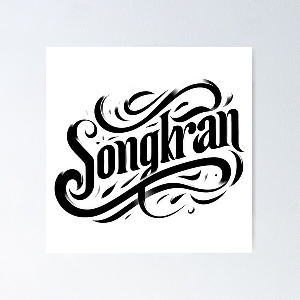 Item preview, Celebrating Thai New Year designed and sold by Thai Vibe Studio.