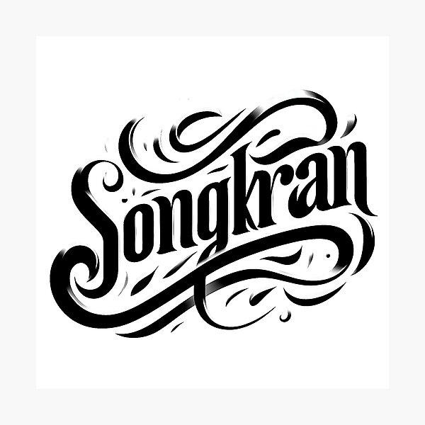 Item preview, Celebrating Thai New Year designed and sold by Thai Vibe Studio.