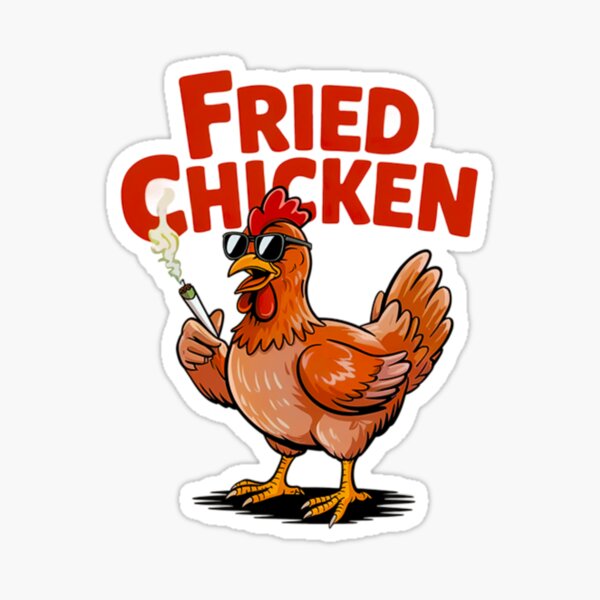 Artikel-Vorschau von Stoner Fried Chicken, designt und verkauft von LVSMe.