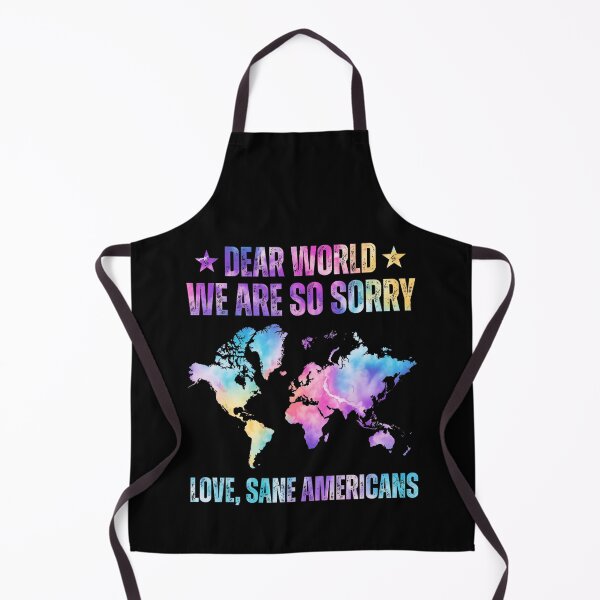 Item preview, Dear World We Are So Sorry Love Sane Americans 90s designed and sold by Cute-Collection.