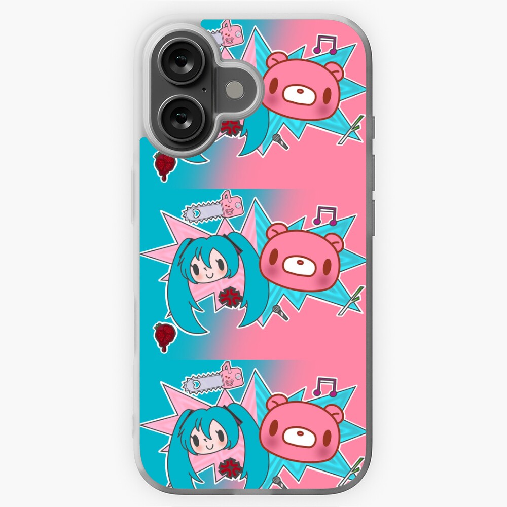 Aperçu de l'œuvre Coque souple iPhone créée et vendue par mikusleeklover.