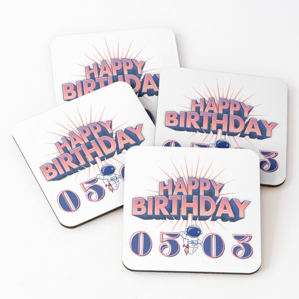 Item preview, Happy Birthday Astronaut 05 03 - Space Themed Birthday Gift designed and sold by Chillspire.
