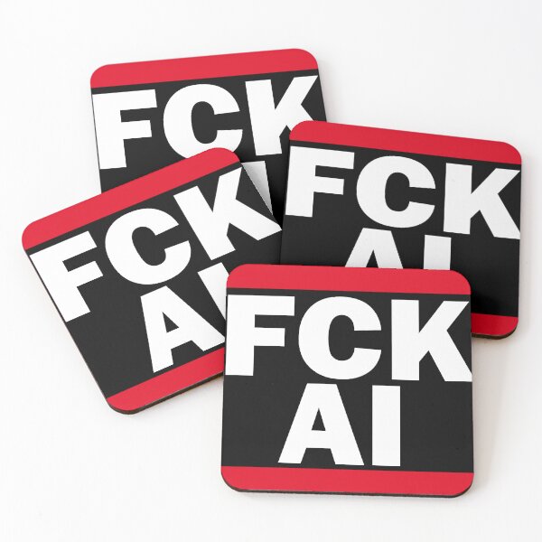 Item preview, FCK AI designed and sold by woodcutterbcn.