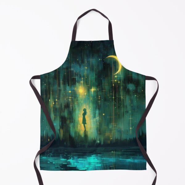 Aperçu de l'œuvre Moonlit Nocturne – Paysage nocturne serein créée et vendue par TrippyFest.