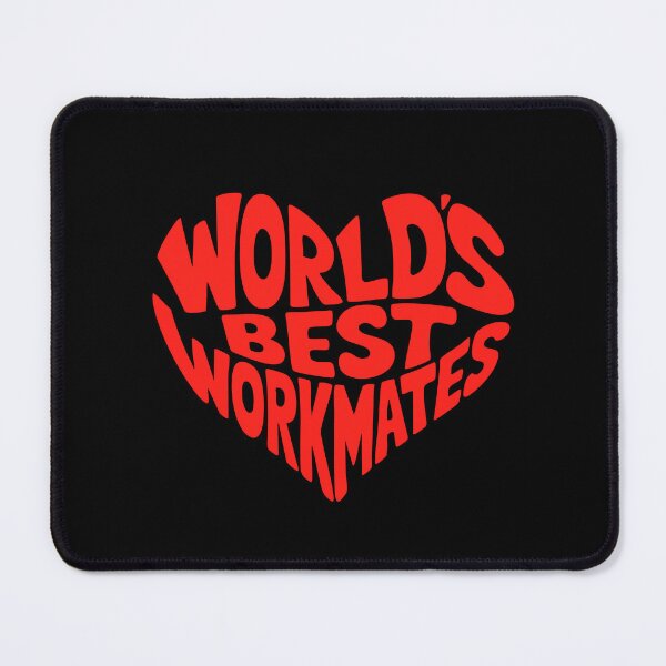 Item preview, World's Best Workmates Heart-Shaped Office Gift Mug Retirement designed and sold by w1ckerman.