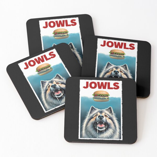 Item preview, Funny Keeshond and Hamburger Parody Jowls Dog Lover designed and sold by Kimberley King Art  King Art.