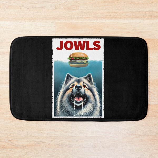 Item preview, Funny Keeshond and Hamburger Parody Jowls Dog Lover designed and sold by Kimberley King Art  King Art.