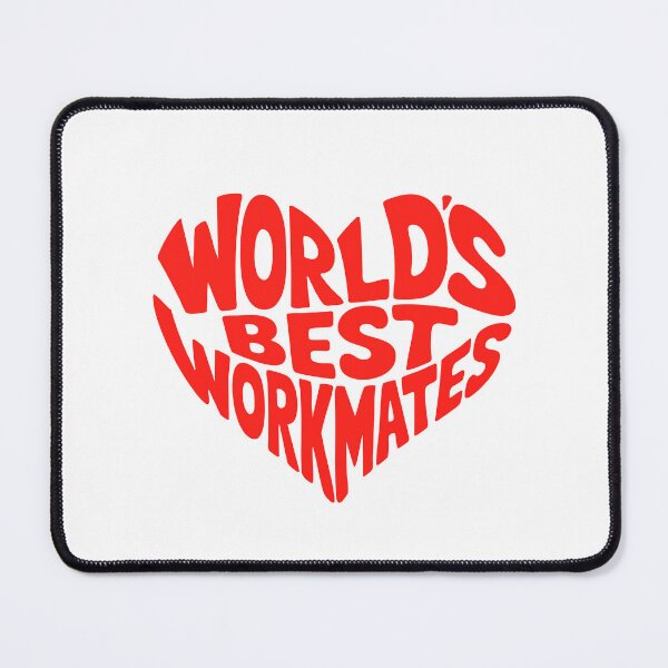 Item preview, World's Best Workmates Heart-Shaped Office Gift Mug Retirement designed and sold by w1ckerman.