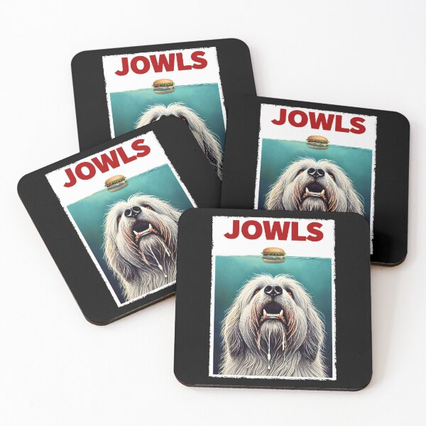 Item preview, Funny Komondor and Hamburger Parody Jowls Dog Lover designed and sold by Kimberley King Art  King Art.