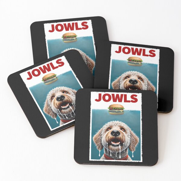 Item preview, Funny Labradoodle and Hamburger Parody Jowls Dog Lover designed and sold by Kimberley King Art  King Art.