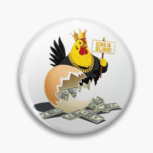 Item preview, Egg Price: King is Bling – The Golden Inflation designed and sold by PING 999 STUDIO.
