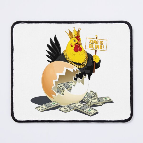 Item preview, Egg Price: King is Bling – The Golden Inflation designed and sold by PING 999 STUDIO.