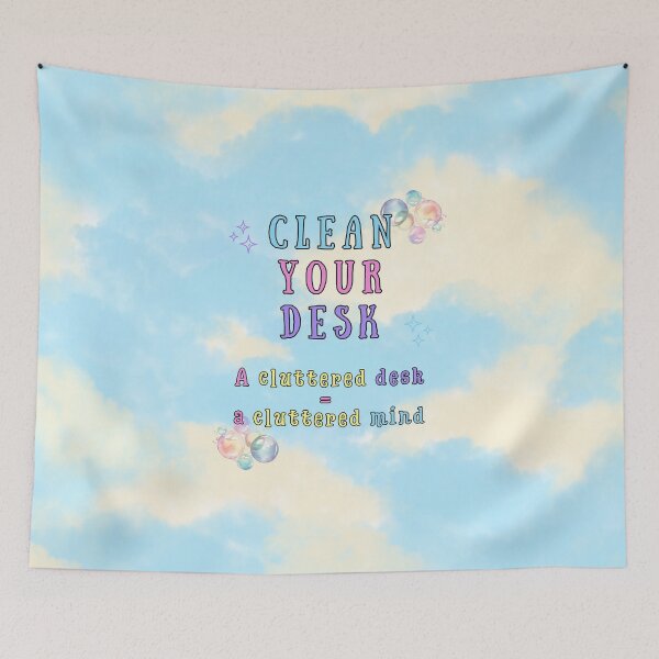 Item preview, Clean Your Desk – A Cluttered Desk = A Cluttered Mind designed and sold by MagicContOasis.