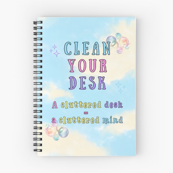 Item preview, Clean Your Desk – A Cluttered Desk = A Cluttered Mind designed and sold by MagicContOasis.