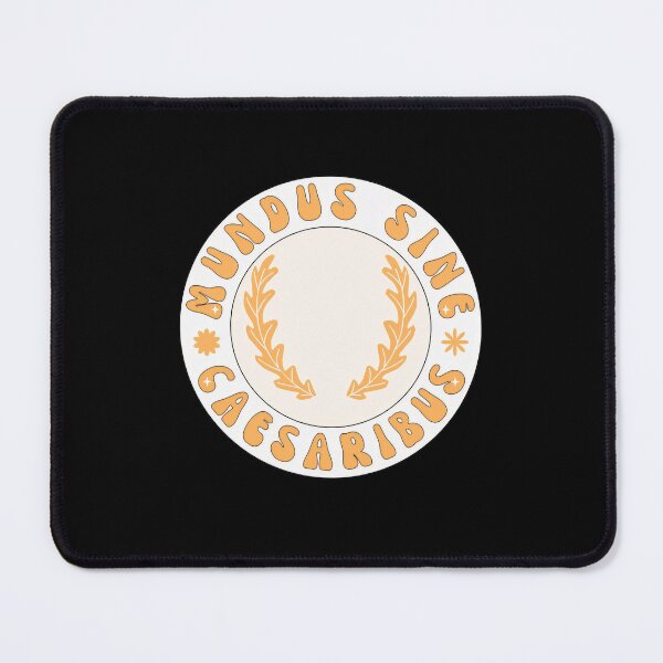 Item preview, Retro Vintage Funny Mundus Sine Caesaribus designed and sold by Shaun-Arts.