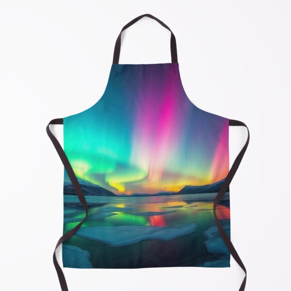 Item preview, Northern Lights over a Lake designed and sold by PeggyMacStudio.