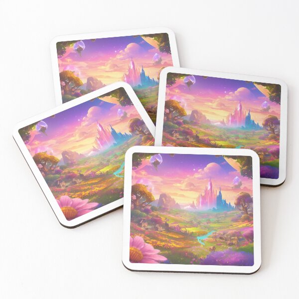 Item preview, Mystical Crystal Kingdom designed and sold by EmeluneArt.