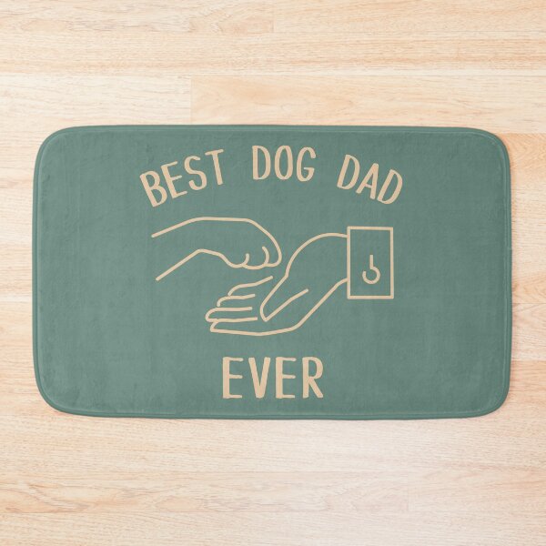 Item preview, Best Dog Dad Ever designed and sold by DogLoverTeeShop.