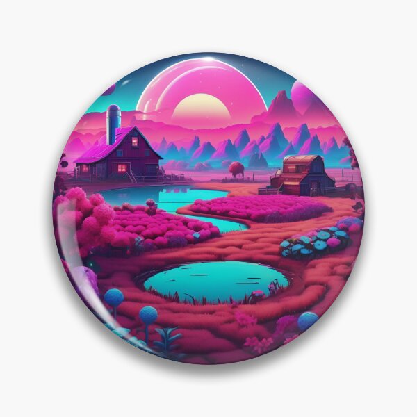 Item preview, Evening on the Fantasy Farm designed and sold by EmeluneArt.