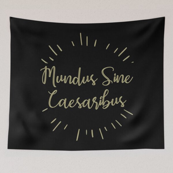 Item preview, Retro Vintage Mundus Sine Caesaribus designed and sold by Shaun-Arts.