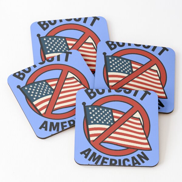 Item preview, “Boycott American Products” – Protest Against Trump’s Global Tariffs designed and sold by Aryabek.
