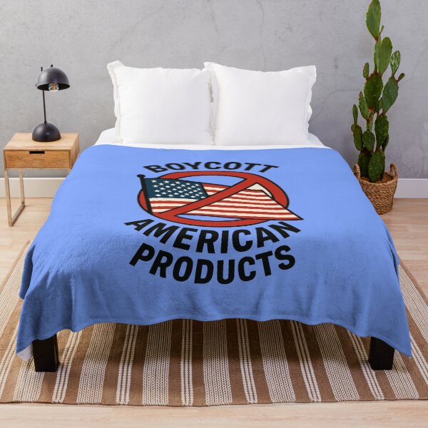 Item preview, “Boycott American Products” – Protest Against Trump’s Global Tariffs designed and sold by Aryabek.