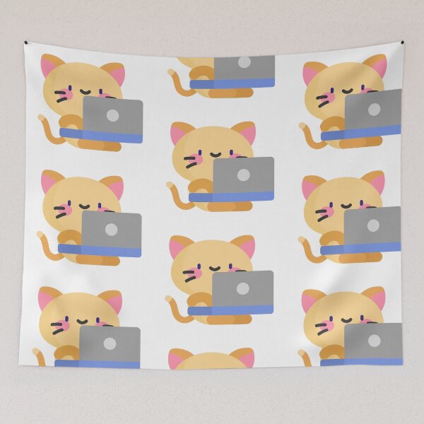Item preview, Super kitty discover laptop! designed and sold by PhotoIllusions.