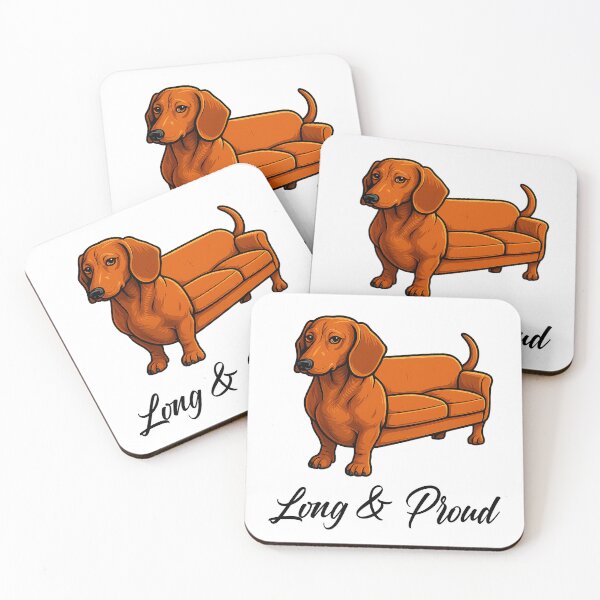 Item preview, Dog Wiener Couch Long And Proud designed and sold by Blok45.