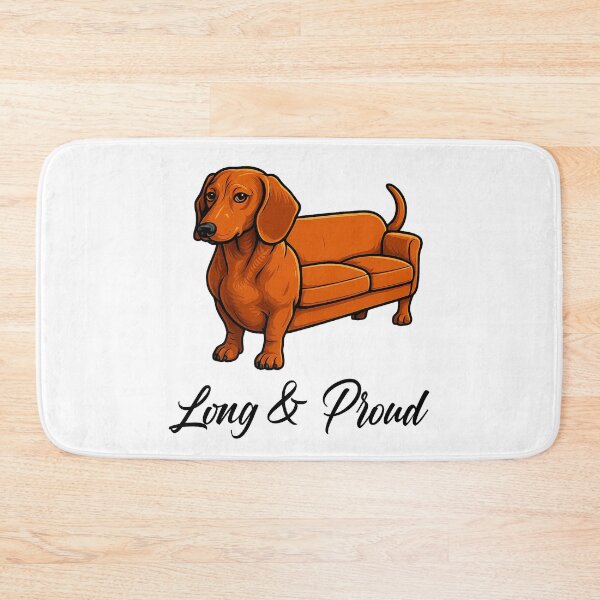 Item preview, Dog Wiener Couch Long And Proud designed and sold by Blok45.