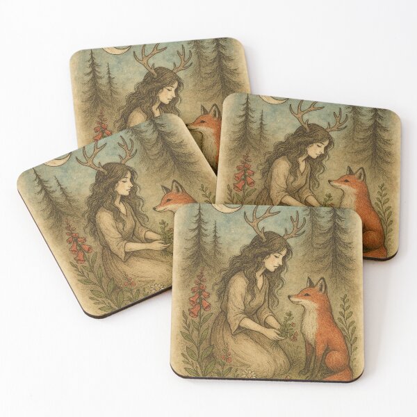Item preview, She Walks With the Wild Watcher designed and sold by SALTYMTNHIVE.