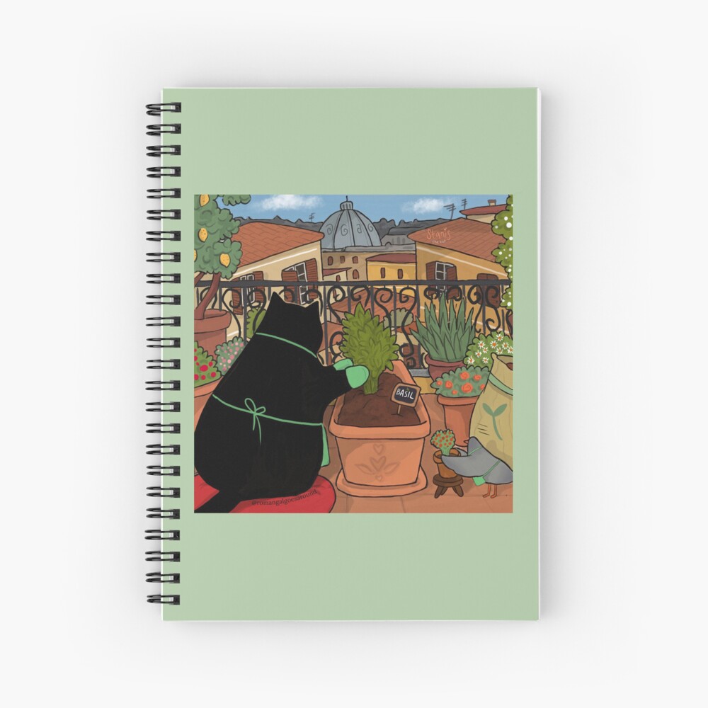 Item preview, Spiral Notebook designed and sold by romangal.