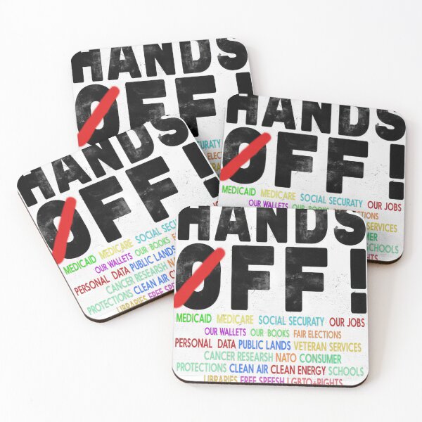 Item preview, Hands Off Protest designed and sold by Ravindra Sabale.