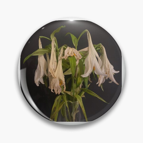 Item preview, Memento Mori - white lillies designed and sold by ByKarolineB.