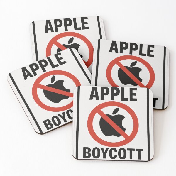 Item preview, “Stop Buying Apple, Boycott American” – Reaction to U.S. Trade Aggression designed and sold by Aryabek.