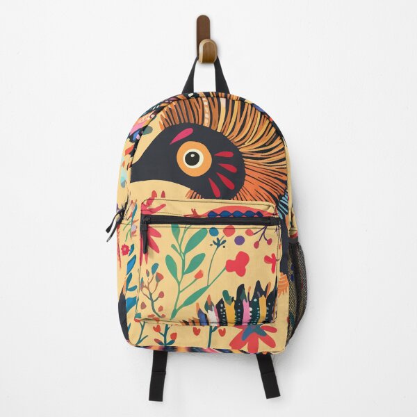 Item preview, Whimsical Folk-Art Echidna Illustration designed and sold by Moss and Moon Studio.