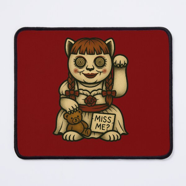 Item preview, Miss Me? – Creepy Doll Maneki Neko – Horror Maneki Neko #6 designed and sold by TravisCats.