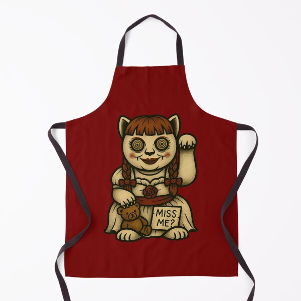 Item preview, Miss Me? – Creepy Doll Maneki Neko – Horror Maneki Neko #6 designed and sold by TravisCats.