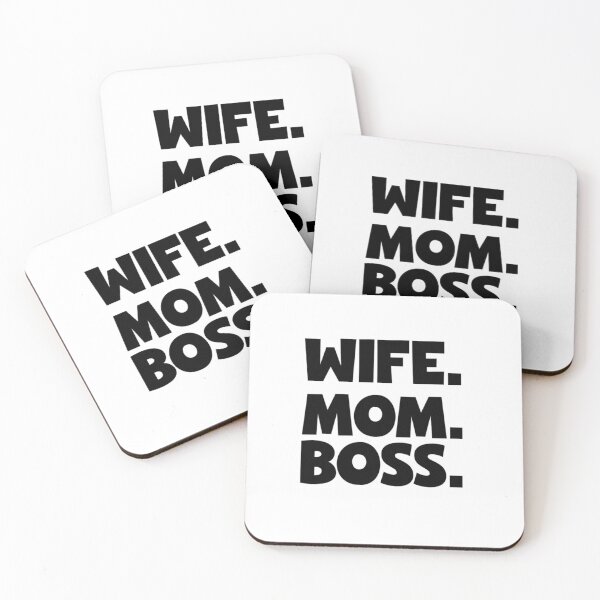 Item preview, Wife. Mom. Boss. designed and sold by TShirtCrafters.
