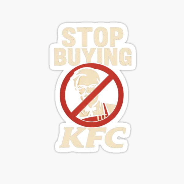 Artikel-Vorschau von „Hört auf, KFC zu kaufen“ – Globaler Boykott von amerikanischem Fast Food wegen Zollstreitigkeiten, designt und verkauft von Aryabek.