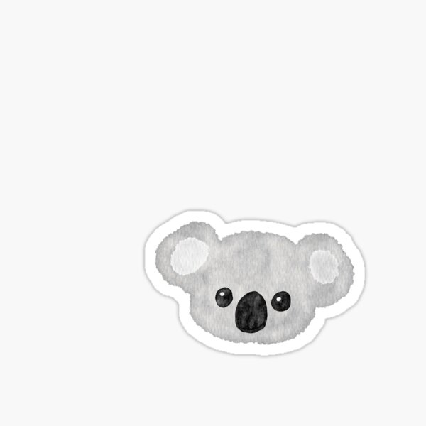 Vista previa del artículo con la obra «Koala Acuarela», diseñado y vendido por CaitysCorner.