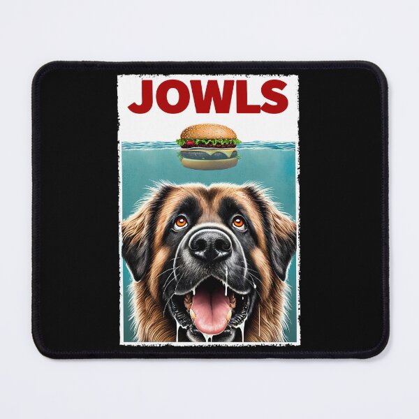 Item preview, Funny Leonberger and Hamburger Parody Jowls Dog Lover designed and sold by Kimberley King Art  King Art.