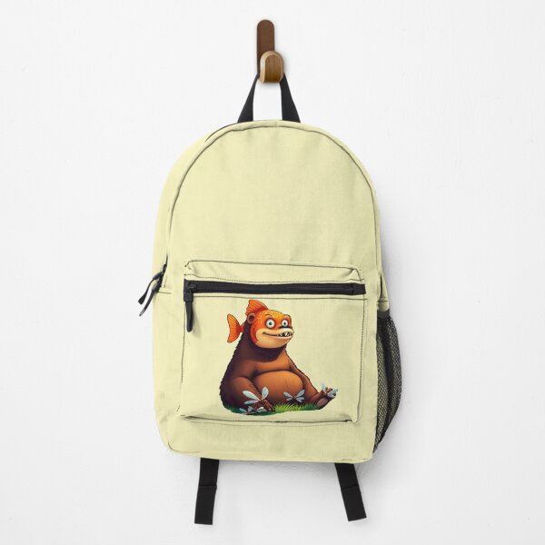 Item preview, Trippi Troppi Fish Bear cartoon designed and sold by EmeraldeaArt.
