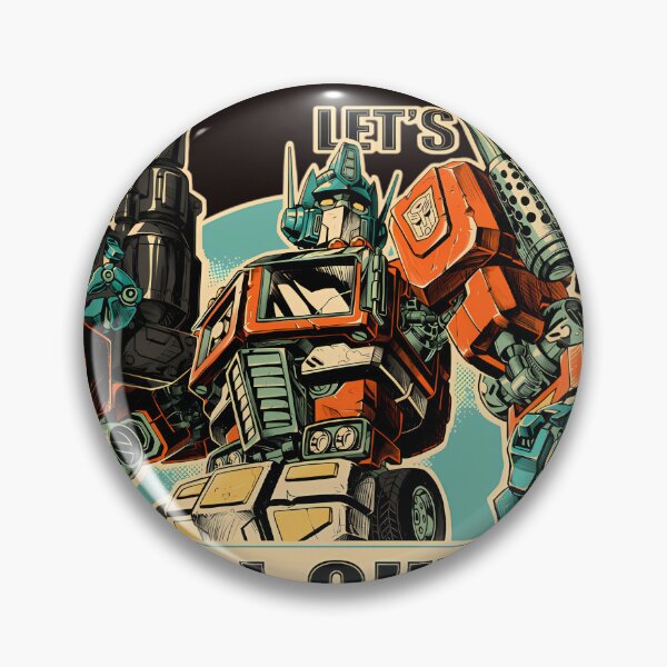 Item preview,  Optimus Prime In Retro Style designed and sold by 19pisces.