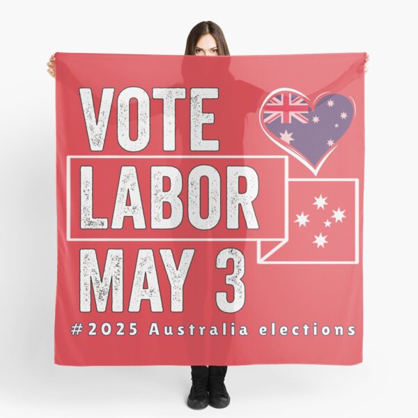 Artikel-Vorschau von  Australian Labor Party/ Labour-Unterstützer Politik Wählen Sie die Labor Party Australische Wahl 2025 Männer Frauen Kinder, designt und verkauft von Taylor  ART.
